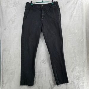 Bearbottom Mens Chino Pants Size Medium 30 Black Cotton‎ Blend Casual